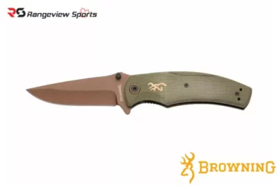 Browning Trailside Assisted Open Folding Knife rangeview sports canada