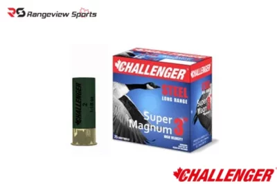 Challenger Super Magnum 12 Ga 3″, 1 1:8 oz 1550 FPS – 25Rds rangeview sports canada