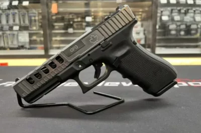 GFG Glock 17 Gen 4 9X19 Rangeview Sports Custom Build Chromium Nitride PVD Finish - - Rangeview Sports Canada