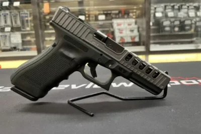GFG Glock 17 Gen 4 9X19 Rangeview Sports Custom Build Chromium Nitride PVD Finish - - Rangeview Sports Canada