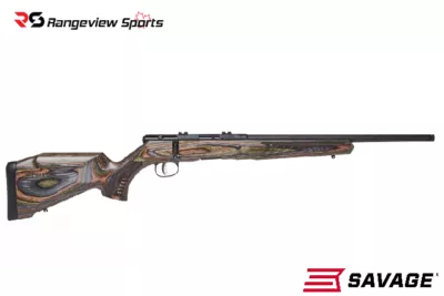 Savage B22 Magnum 22 WMR Bolt-Action Rifle, 18″ Barrel – Forest Green rangeview sports canada