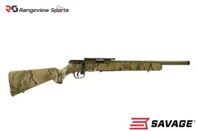Savage Mark II FV-SR Bolt Action Rifle 22 LR, Synthetic Stock – Bazooka Green rangeview sports canada
