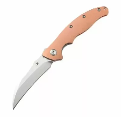 Kansept Copperhead Flipper Folding Knife - Copper - - Rangeview Sports Canada