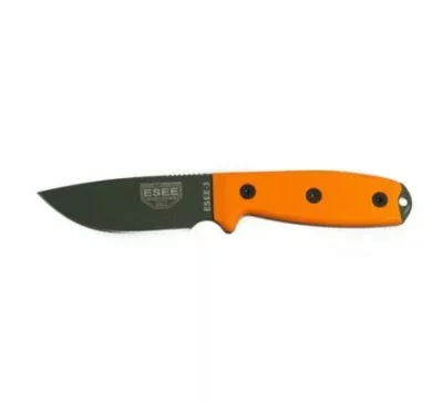ESEE 3P-OD Fixed Blade Knife - - Rangeview Sports Canada