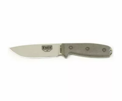 ESEE 4P-DT Fixed Blade Knife - ESEE - Rangeview Sports Canada