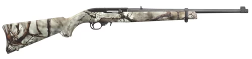 1 Ruger 10/22 Rimfire Rifle, Go Wild Camo 22 Lr 18.5&Amp;Quot; Barrel Muzzle Thread - Image 1
