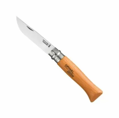 Opinel No.09 Carbon Steel Folding Knife - Natural - Opinel - Rangeview Sports Canada