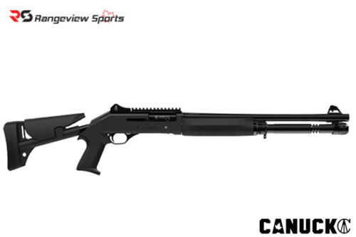 Canuck Elite Operator 12Ga X 3″ Semi-Auto Shotgun 18.6″ Barrel Black Rangeview Sports Canada