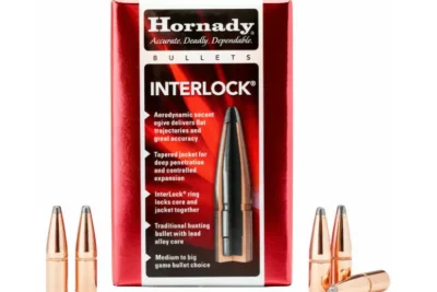 Hornady Interlock 30 Cal Rifle Bullets 165 Gr - 100Ct