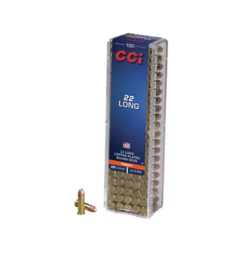 Cci 22 Long Ammo 29 Gr, Cprn 1215 Fps - 100Rds - Image 1