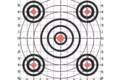 Champion Scorekeeper 100 Yd Rifle Sighting-In Targets - 12Pk