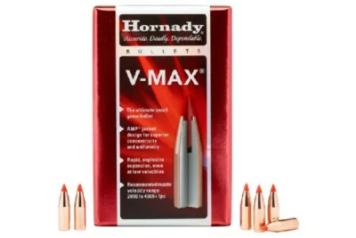 Hornady V-MAX 22 Cal Bullets 40 Gr - 100Ct