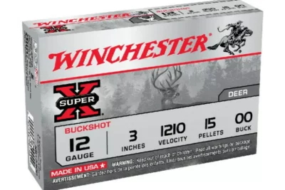 Winchester Super-X 12Ga Shotgun Ammo 3", #00 - 5Rds