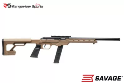 Savage 64 Precision 22 LR Semi-Automatic Rifle, 16.5″ Barrel rangeview sports canada