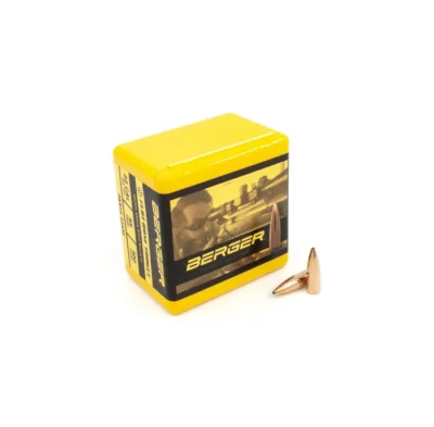 Berger 22 Cal Flat Base Target Match Grade Rifle Bullets 55 Gr, HP - 100Ct - Berger - Rangeview Sports Canada