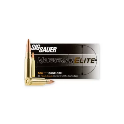 Sig Sauer Marksman Elite 308 Win Rifle Ammo 168 Gr, OTM2719 FPS - 20Rds - Sig Sauer - Rangeview Sports Canada