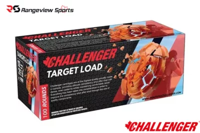 Challenger First Class Target Load, 12Ga 2 3:4″ #8 Shot 1 1:8oz 1150FPS – 400Rds rangeview sports canada