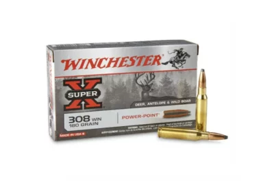 Winchester Super X 300 Win Mag Rifle Ammo 180 Gr, Power Point 2960 FPS - 20Rds