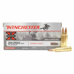 Winchester Super X 22-250 Rem Rifle Ammo 64 Gr, Power Point 3500 FPS - 20Rds