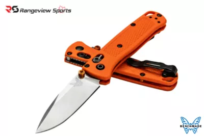 Benchmade Mini Bugout Folding Knife – Orange rangeview sports canada