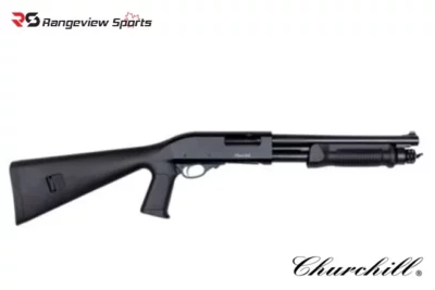 Churchill-Pump-12ga-3-12-6-Barrel-Synthetic-Stock-Pistol-Grip-RangeviewSports-Canada