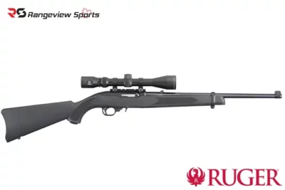 Ruger-1022-Carbine-wMounted-Scope-Sythetic-22LR-18-5-Barrel-Rangeviewsports-Canada