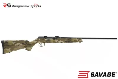 Savage A22 Semi-Auto Rimfire Rifle, Camo 22LR rangeview sports canada