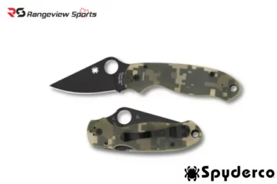 Spyderco Para 3 Folding Knife – Digital Camo rangeview sports canada
