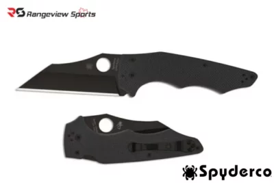 Spyderco Yojumbo Folding Knife – Black rangeview sports canada