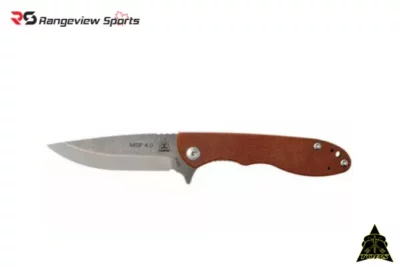 TOPS Mini Scandi Folding Knife rangeview sports canada
