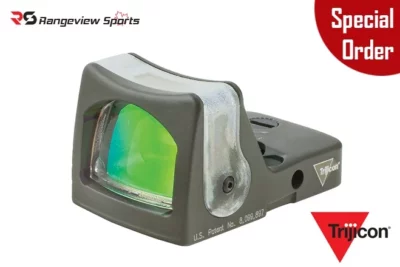Trijicon-RMR-Reflex-Sight-9-0-MOA-Green-Dot-Dual-Illuminated-ODG-Cerakote-rangeview-sports-canada