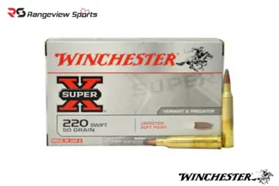 Winchester Super X 220 Swift 50 Gr 3870 FPS, JSP – 20 Rds