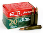 Barnaul 223 Rem Rifle Ammo, 62Gr SP Non Corrosive Steel Case - 20Rds