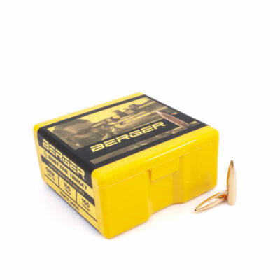 Berger 6 mm 105 Grain Boat Tail Target Rifle Bullet - 100ct - Berger - Rangeview Sports Canada