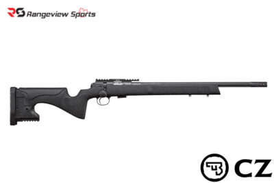 CZ 457 LRP Long Range Precision Bolt Action, Black 22 LR 20″ Barrel Rangeview sports CANADA