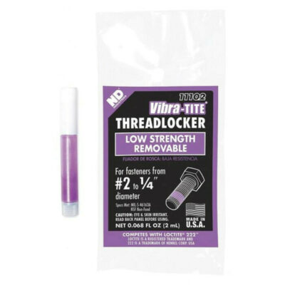 VIBRA-TITE LOW STRENGTH THREADLOCKER PURPLE - (REMOVABLE) - 2ML (0.07 OZ) - Holosun - Rangeview Sports Canada
