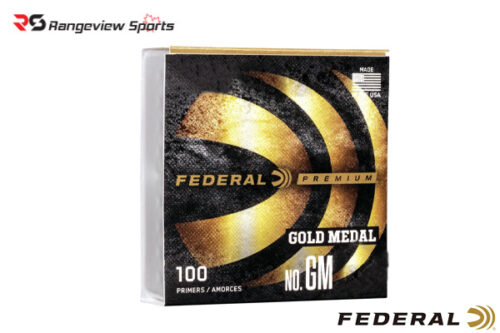 Federal Premium Gold Medal Primers - 100Ct - Image 1