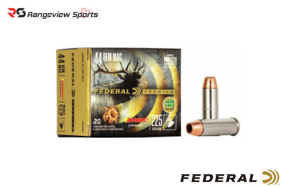 Federal Premium 44 Mag Revolver Ammo, 225Gr Barnes Expander – 20Rds Rangeview sports CANADA