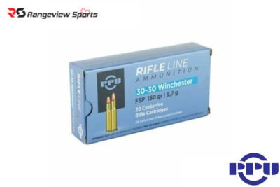 PPU Rifle Line 30-30 Win Rifle Ammo, 150Gr FSP – 20Rds Rangeview sports CANADA