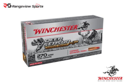 Winchester Deer Season XP Copper Impact 270 WSM Rifle Ammo, 200Gr Copper Extreme Point – 20Rds Rangeview sports CANADA