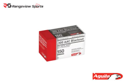 Aguila 300 Blackout Rifle Ammo, 150 Gr FMJBT – 50Rds Rangeview sports CANADA