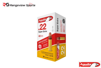 Aguila Super Extra 22 LR Rimfire Ammo, 40Gr CPRN – 50Rds Rangeview sports CANADA