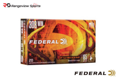 Federal Fusion 308 Win Rifle Ammo, 165Gr BSP – 20Rds Rangeview sports CANADA