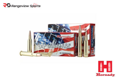 Hornady American Whitetail 6.5 Creedmoor Rifle Ammo, 129Gr Interlock SP – 20Rds Rangeview sports CANADA