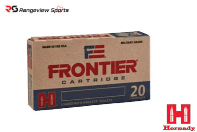 Hornady Frontier 223 Rem Rifle Ammo, 55Gr FMJ – 20Rds Rangeview sports CANADA