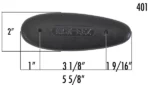 Kick-Eez Grind To Fit Trap Recoil Pad - Black - Image 3