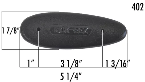 Kick-Eez Grind To Fit Trap Recoil Pad - Black - Image 4