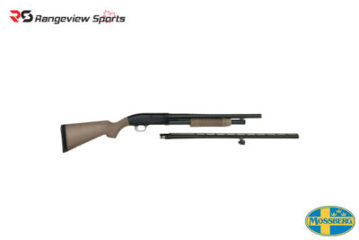 Mossberg Maverick 88 Shotgun Combo, FDE 3 12Ga 18.5:28 Barrel Rangeview sports CANADA