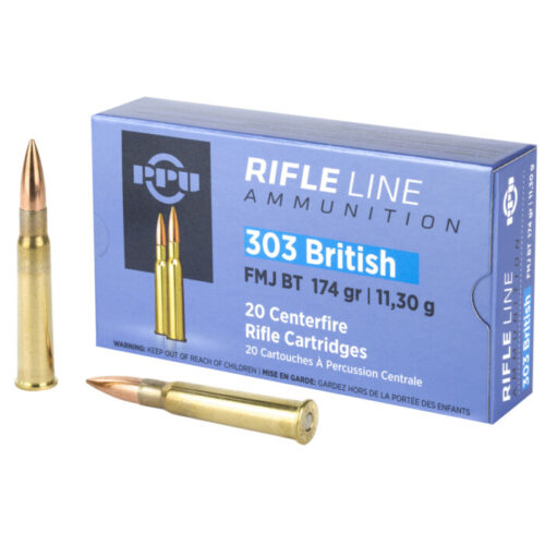 product_14694_1_YaIMmt_1591245969 Ppu Rifle Line 303 British Rifle Ammo, 174Gr Fmj - 20Rds - Image 1