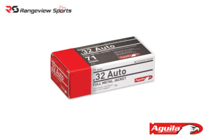 Aguila 32 Auto Pistol Ammo, 71Gr FMJ – 50Rds Rangeview sports CANADA